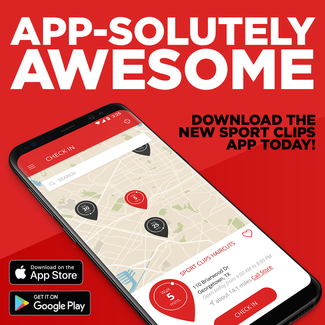 Sport Clips Haircuts new mobile app shaves time off checkin and makes